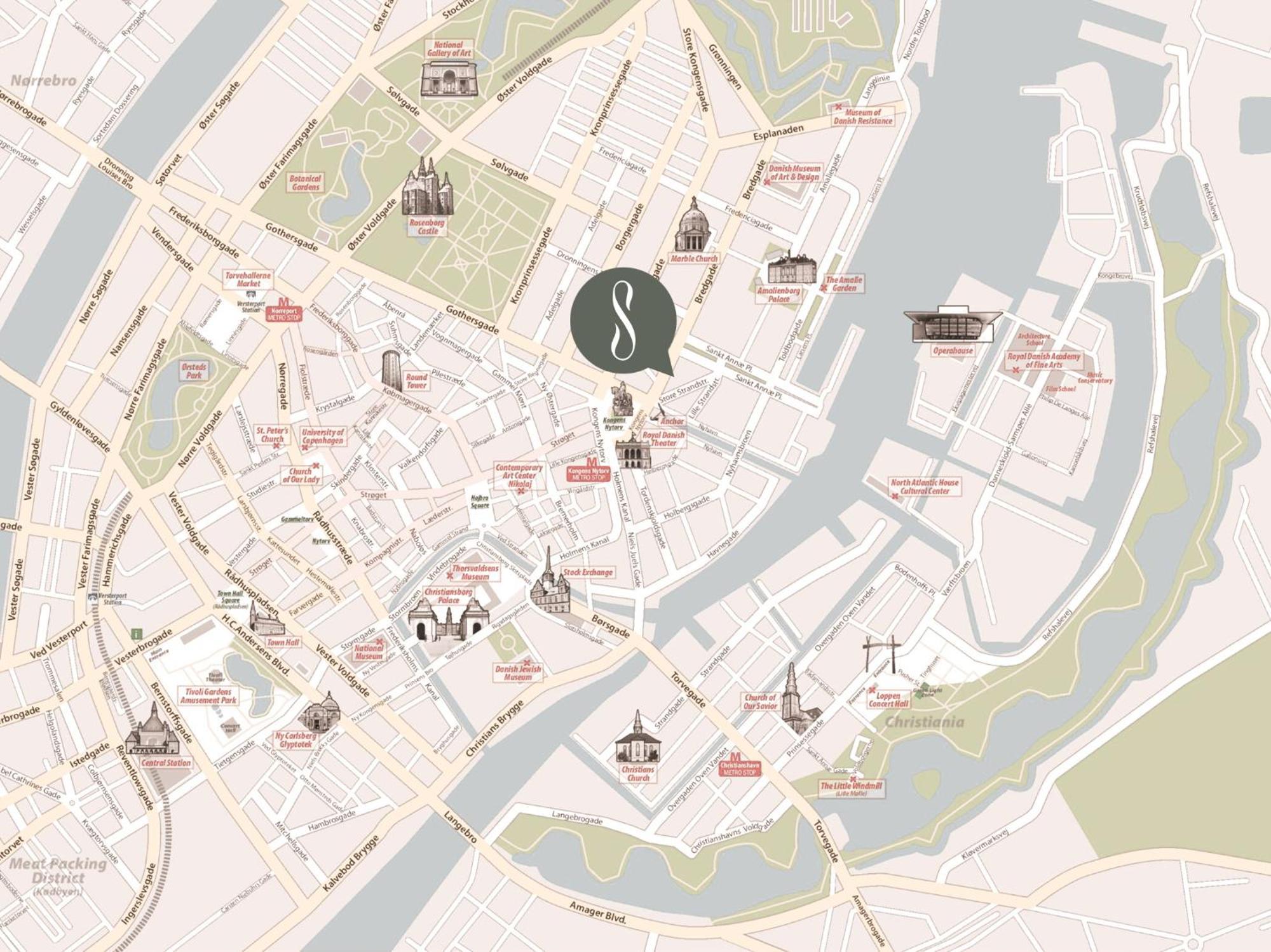 Sanders Main - Endearing Two-Bedroom Duplex Apartment With A Balcony Next To Magical Nyhavn โคเปนเฮเกน ภายนอก รูปภาพ